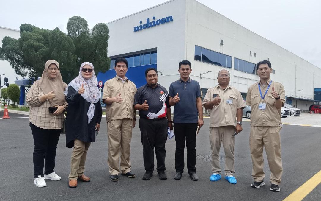 Lawatan Delegasi PKB ke Kilang Nichicon.