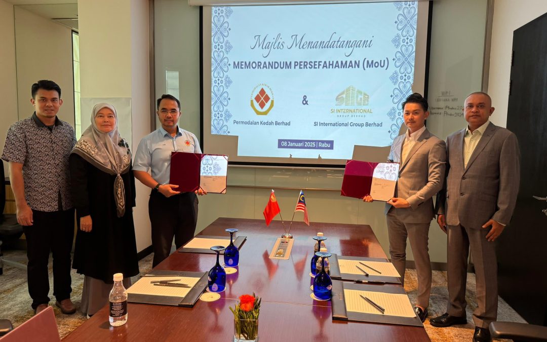 Majlis Menandatangani Memorandum Persefahaman (MoU) antara Permodalan Kedah Berhad (PKB) dan SI International Group Bhd.